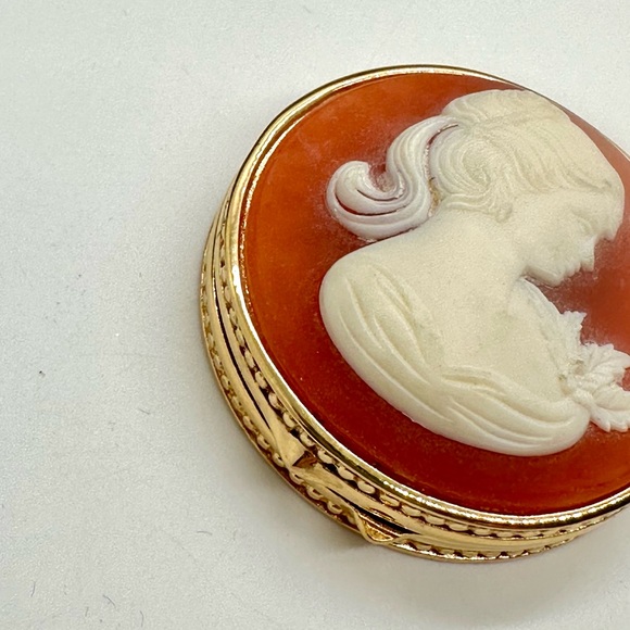 Vintage Estée Lauder Cameo Perfume Compact Box - Picture 5 of 12